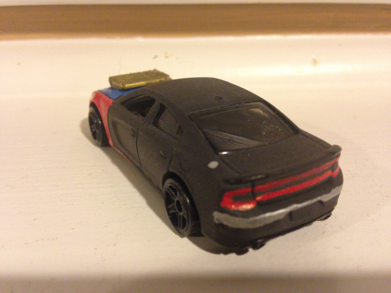 Fully painted “racetrack” tail light